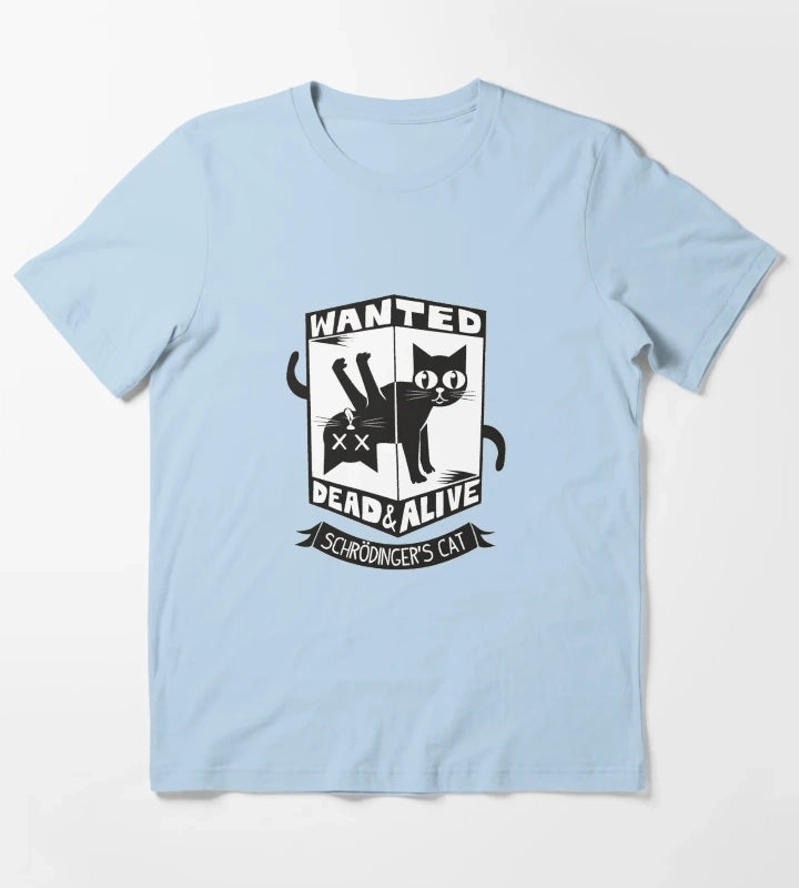 SCHRODINGERS CAT T-Shirt Sky Blue