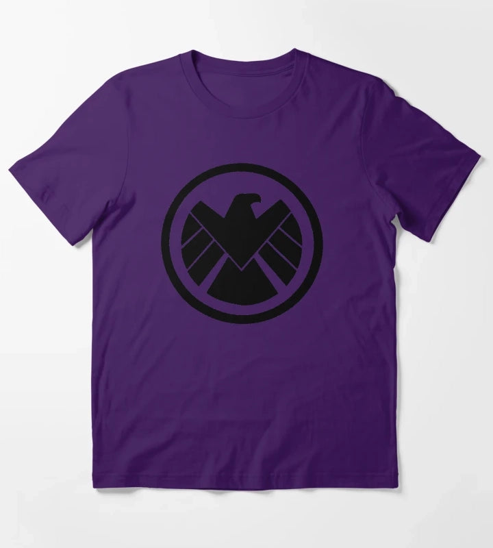 SHIELD LOGO T-Shirt Purple