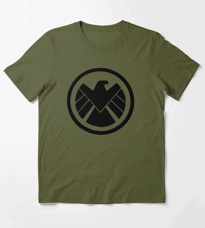 SHIELD LOGO T-Shirt Olive Green