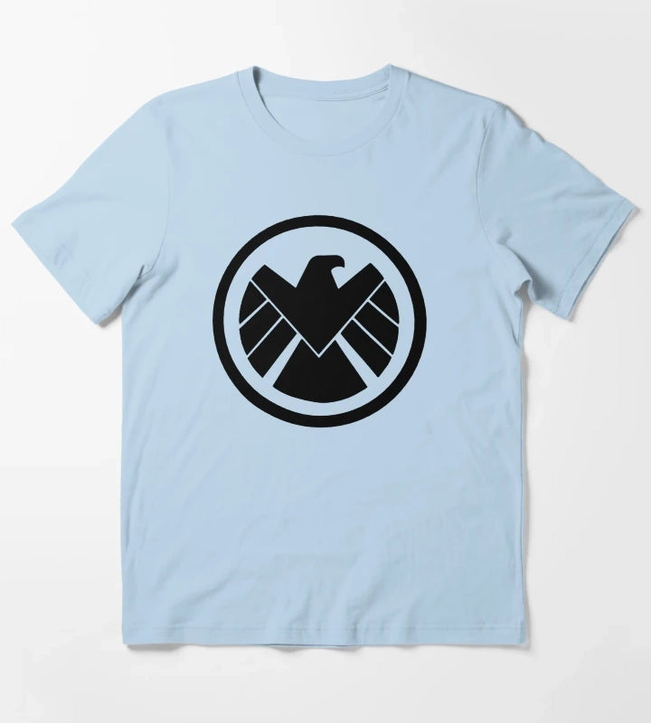 SHIELD LOGO T-Shirt Sky Blue