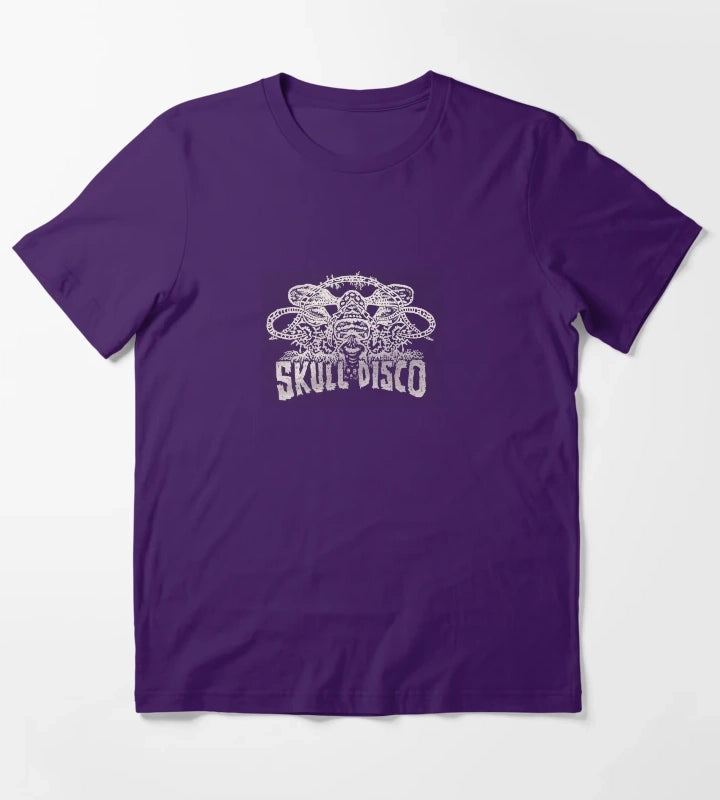 SKULL DISCO T-Shirt Purple