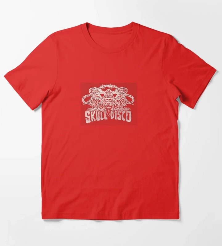 SKULL DISCO T-Shirt Red