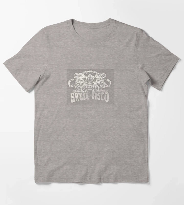 SKULL DISCO T-Shirt Heather Grey