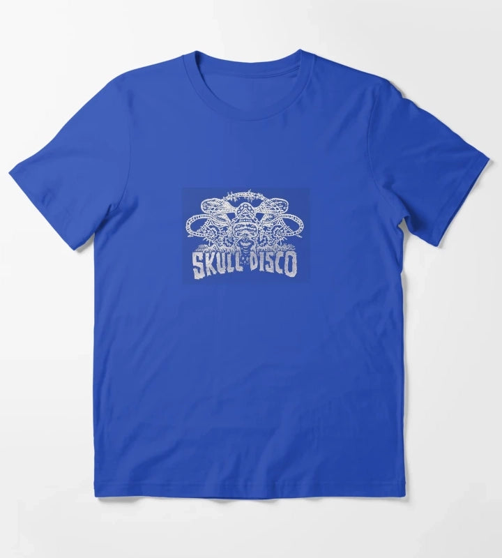 SKULL DISCO T-Shirt Blue