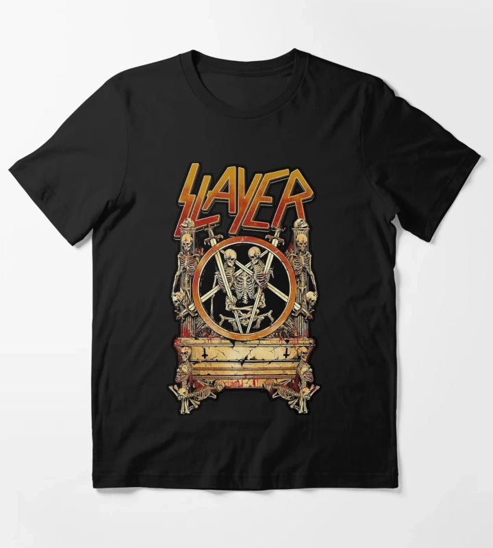 SLAYERs 02 American thrash metal band T-Shirt