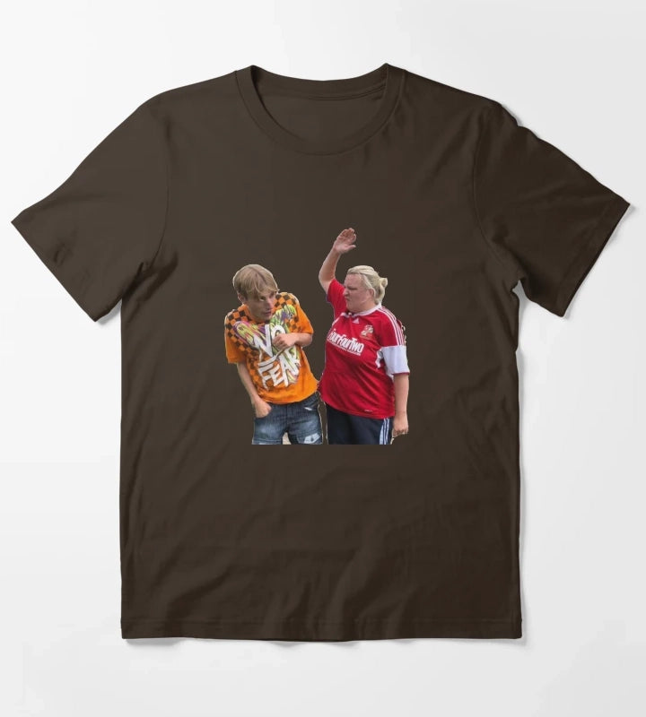 SMACK this country T-Shirt Brown