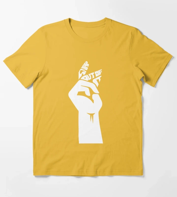 SNAP OUT OF IT T-Shirt Yellow