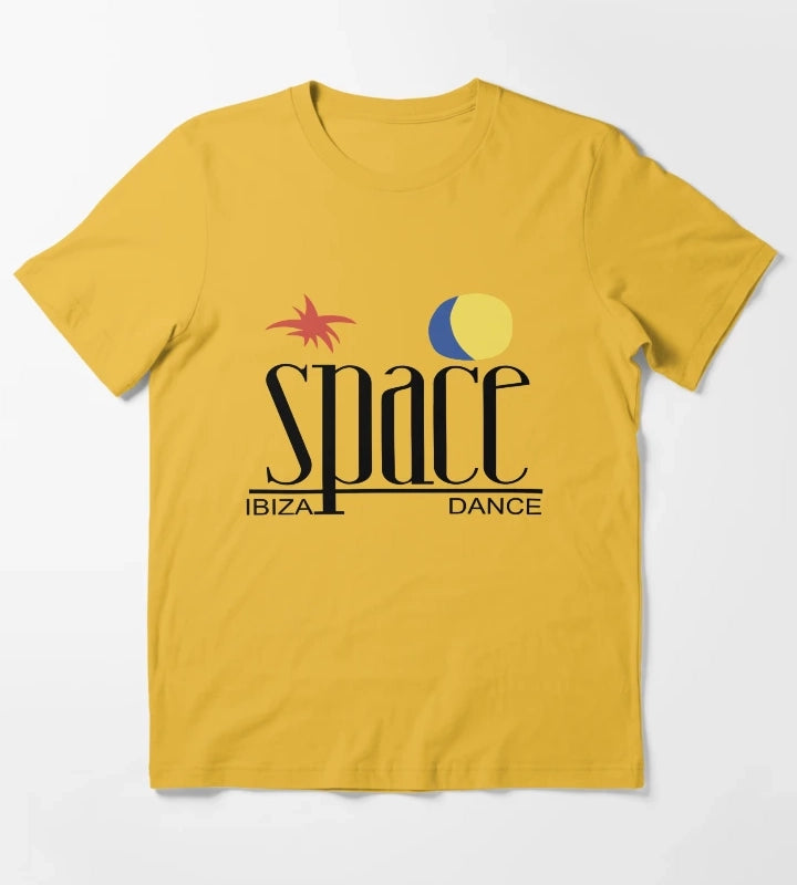 SPACE IBIZA T-Shirt Yellow