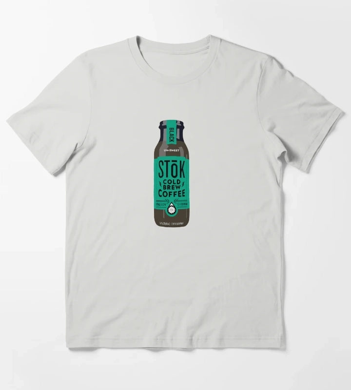STK coffee black T-Shirt Light Grey