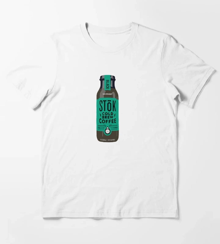 STK coffee black T-Shirt White