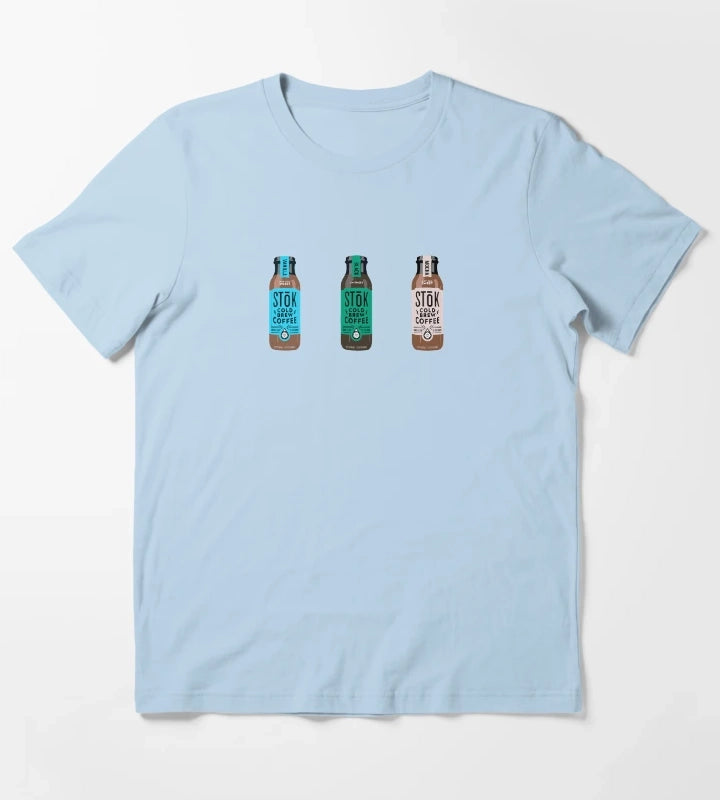 STK coffee pack vanilla black mocha T-Shirt Sky Blue