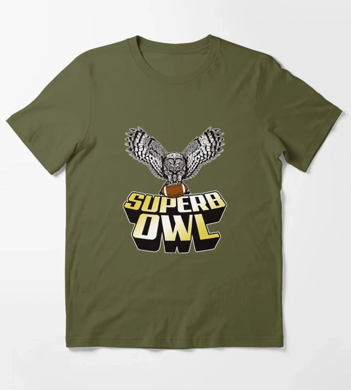 SUPERB OWL T-Shirt Olive Green