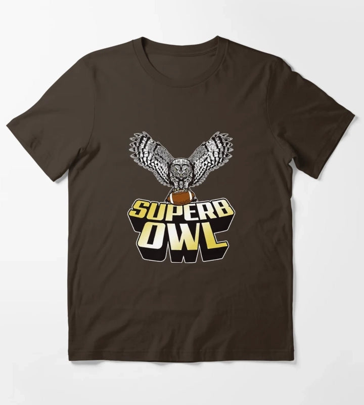 SUPERB OWL T-Shirt Brown