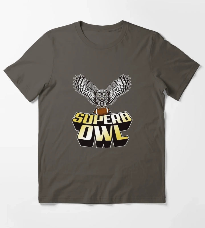 SUPERB OWL T-Shirt Dark Grey