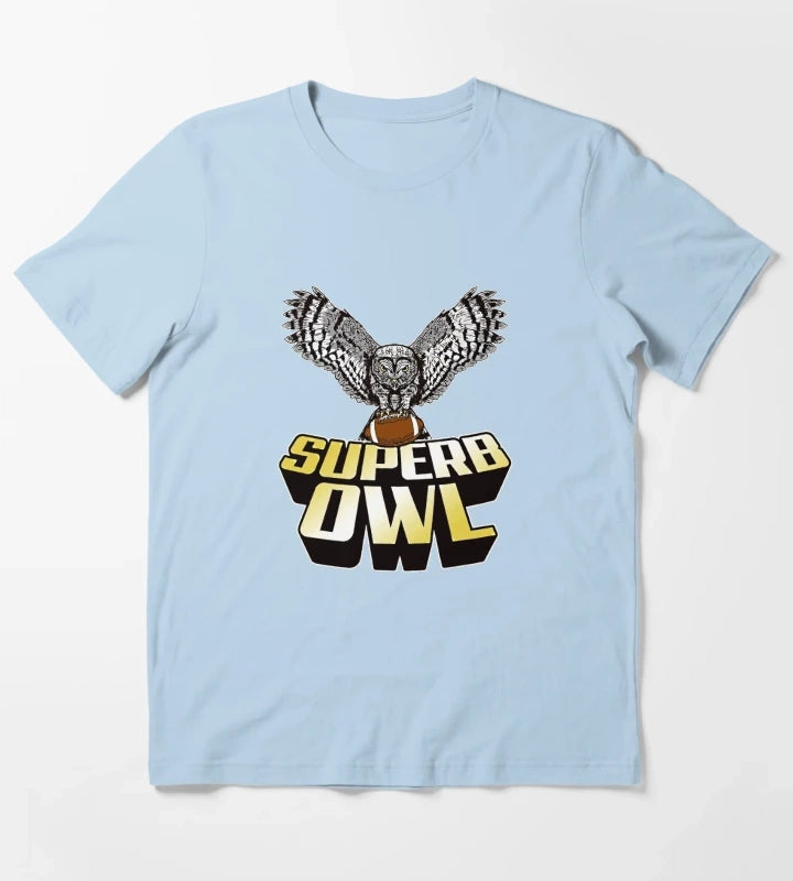 SUPERB OWL T-Shirt Sky Blue
