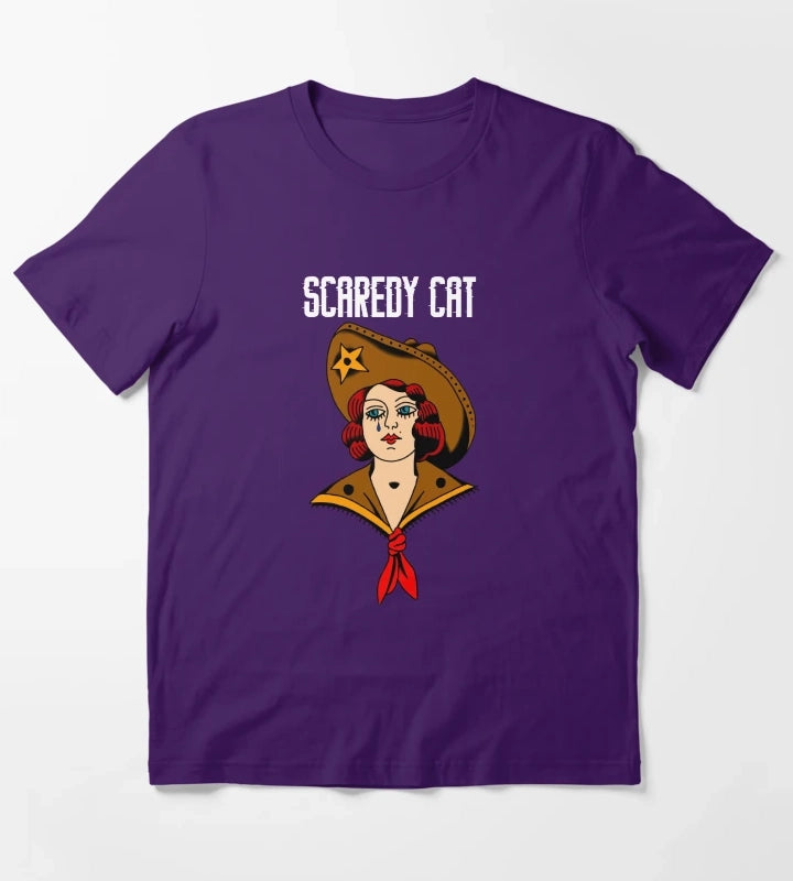 Sad Cowgirl T-Shirt Purple