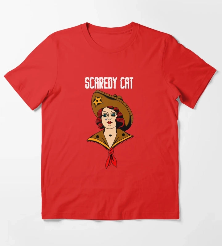 Sad Cowgirl T-Shirt Red