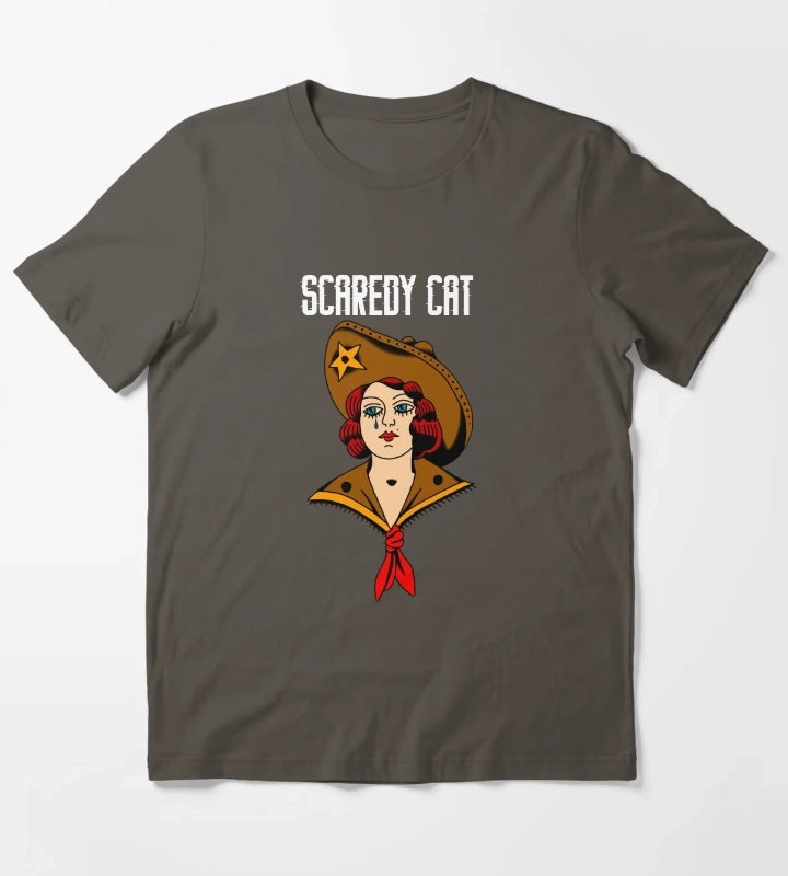 Sad Cowgirl T-Shirt Dark Grey