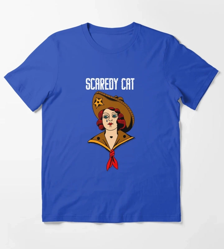 Sad Cowgirl T-Shirt Blue