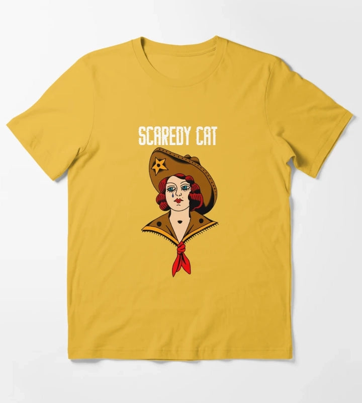 Sad Cowgirl T-Shirt Yellow