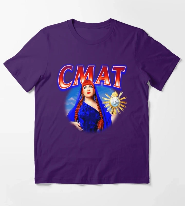 Saint Women Indie Singer T-Shirt Purple