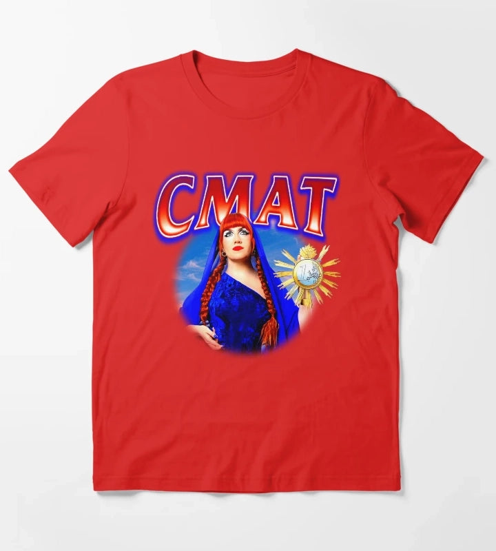 Saint Women Indie Singer T-Shirt Red