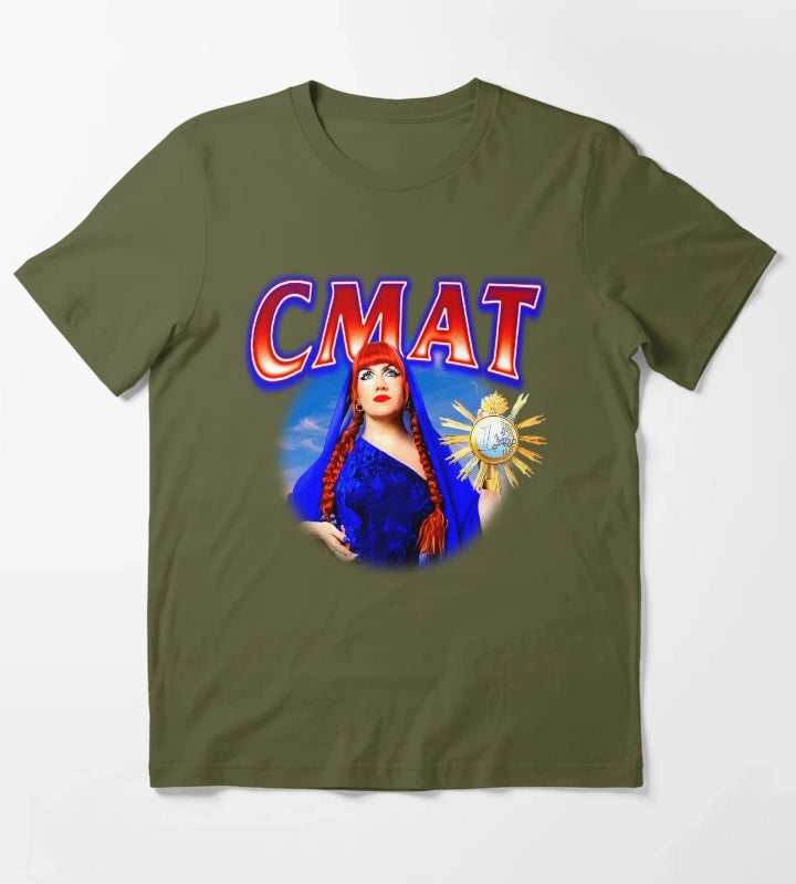 Saint Women Indie Singer T-Shirt Olive Green