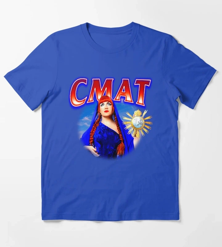 Saint Women Indie Singer T-Shirt Blue