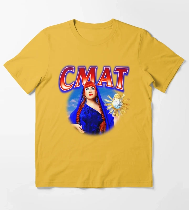 Saint Women Indie Singer T-Shirt Yellow