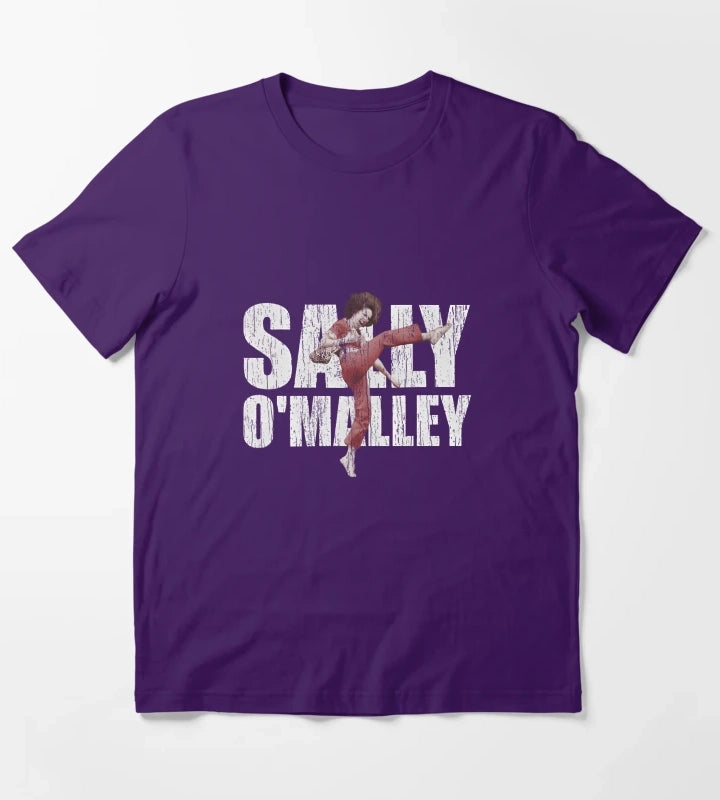 Sally OMalley Disco Poster Design Today Graphic Art T-Shirt Purple