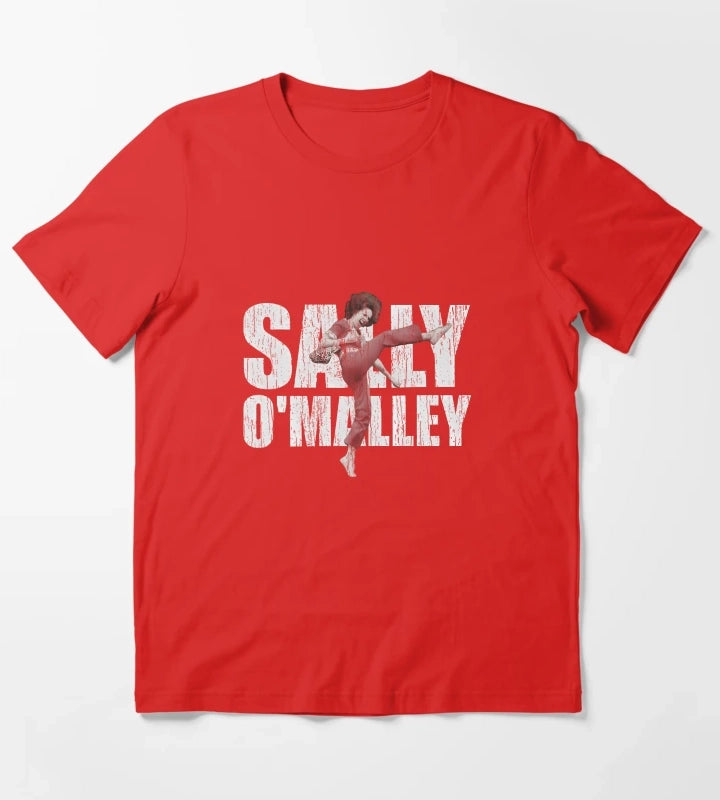 Sally OMalley Disco Poster Design Today Graphic Art T-Shirt Red