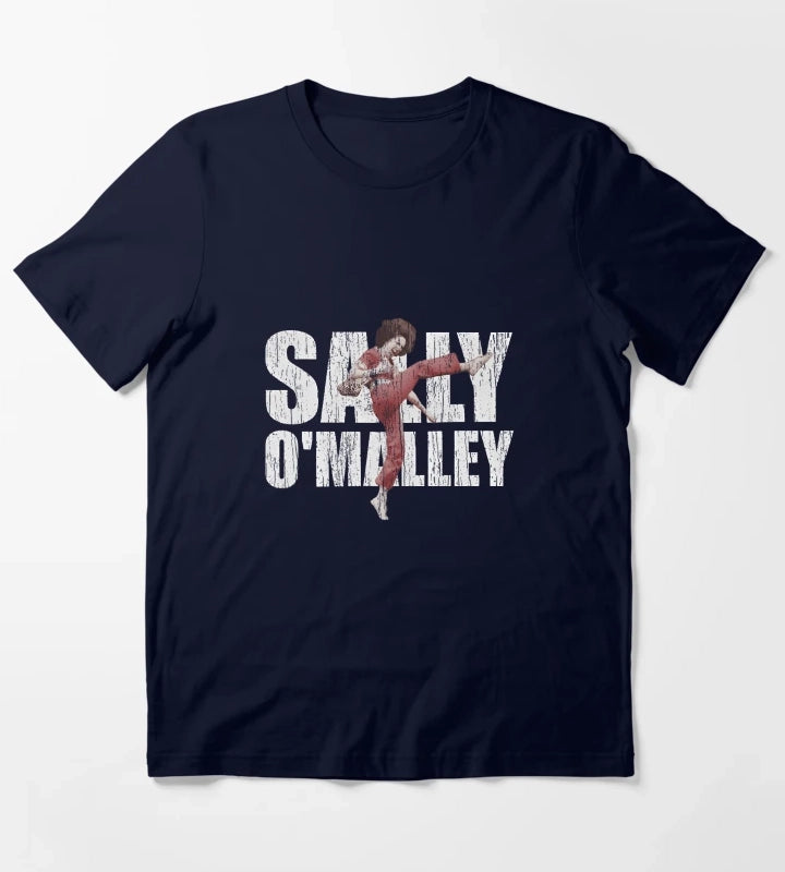 Sally OMalley Disco Poster Design Today Graphic Art T-Shirt Navy