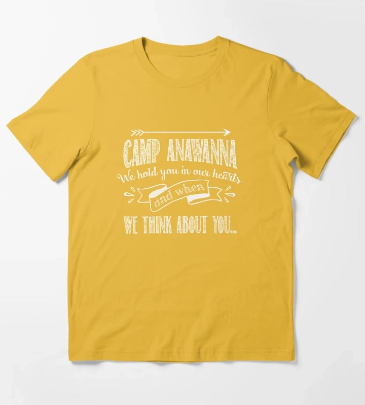 Salute Your Shorts Chalkboard Design T-Shirt Yellow