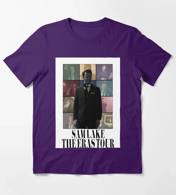 Sam Lake Eras Tour T-Shirt Purple