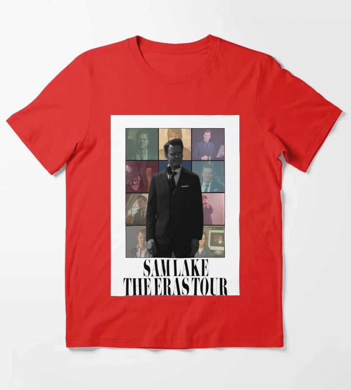 Sam Lake Eras Tour T-Shirt Red