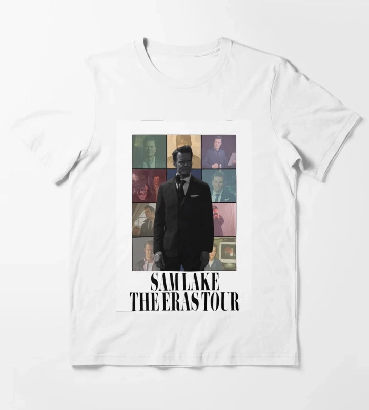 Sam Lake Eras Tour T-Shirt White