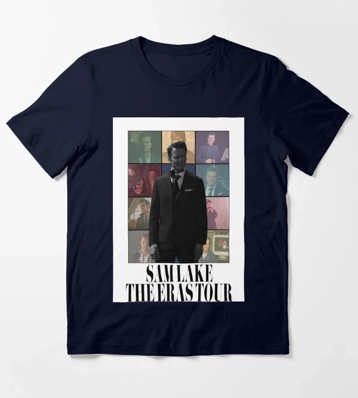 Sam Lake Eras Tour T-Shirt Navy