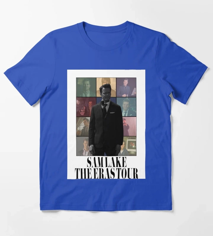 Sam Lake Eras Tour T-Shirt Blue