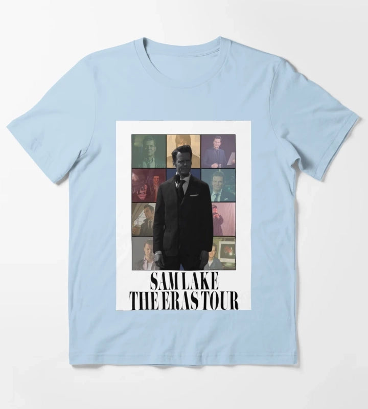 Sam Lake Eras Tour T-Shirt Sky Blue