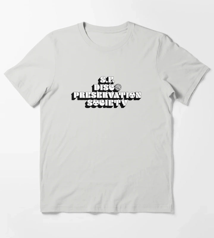 San Francisco Disco Preservation Society T-Shirt Light Grey