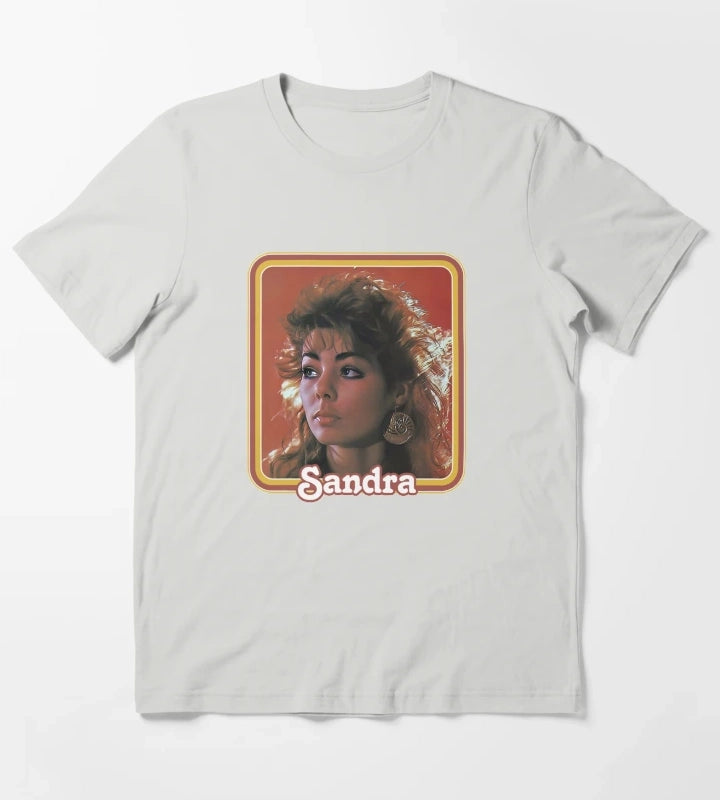 Sandra Cretu Retro T-Shirt Light Grey
