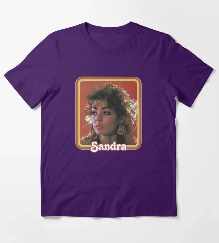 Sandra Cretu Retro T-Shirt Purple