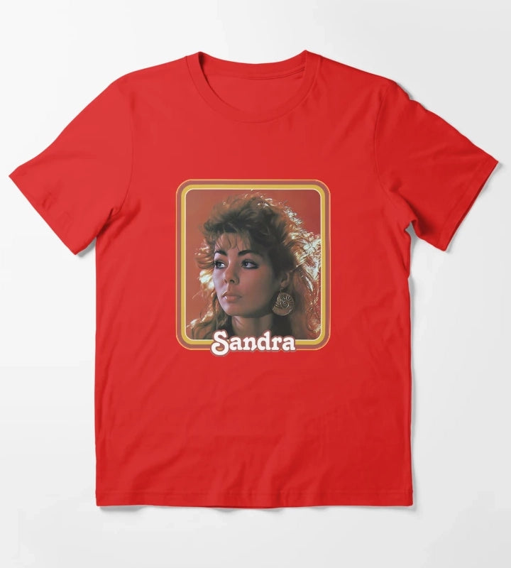 Sandra Cretu Retro T-Shirt Red