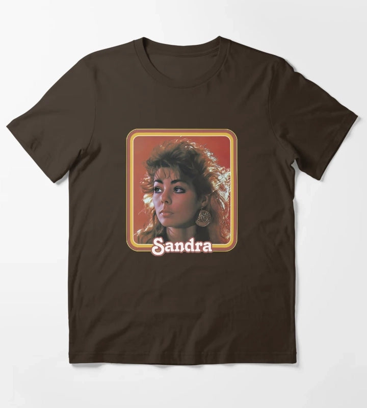 Sandra Cretu Retro T-Shirt Brown