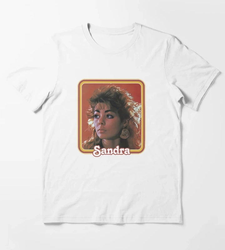 Sandra Cretu Retro T-Shirt White