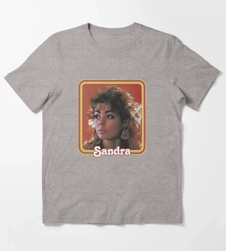 Sandra Cretu Retro T-Shirt Heather Grey