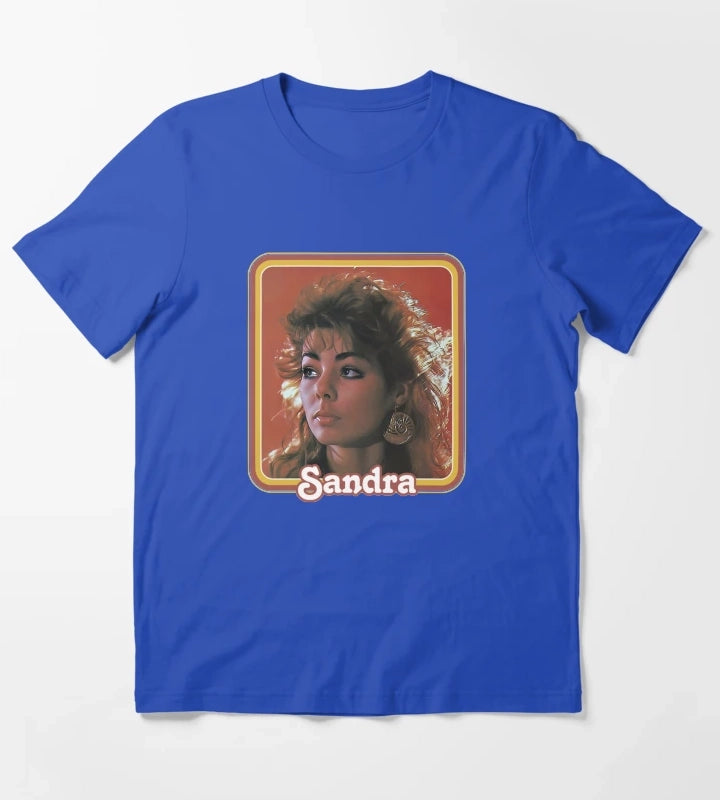 Sandra Cretu Retro T-Shirt Blue