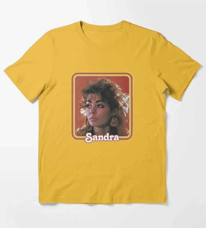 Sandra Cretu Retro T-Shirt Yellow