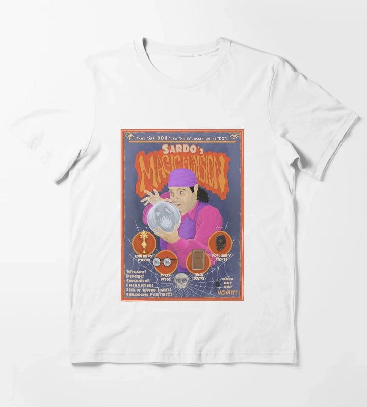 Sardos Magic Mansion T-Shirt White