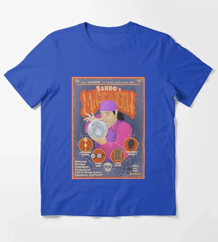 Sardos Magic Mansion T-Shirt Blue